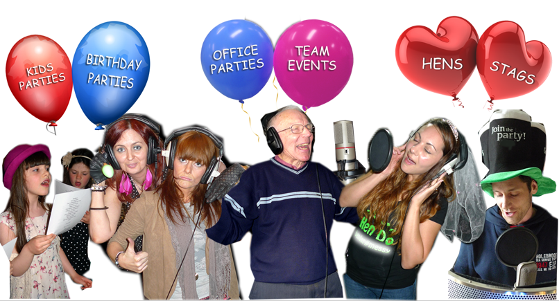 Kids Party Ideas Edinburgh – Recording Studio Parties